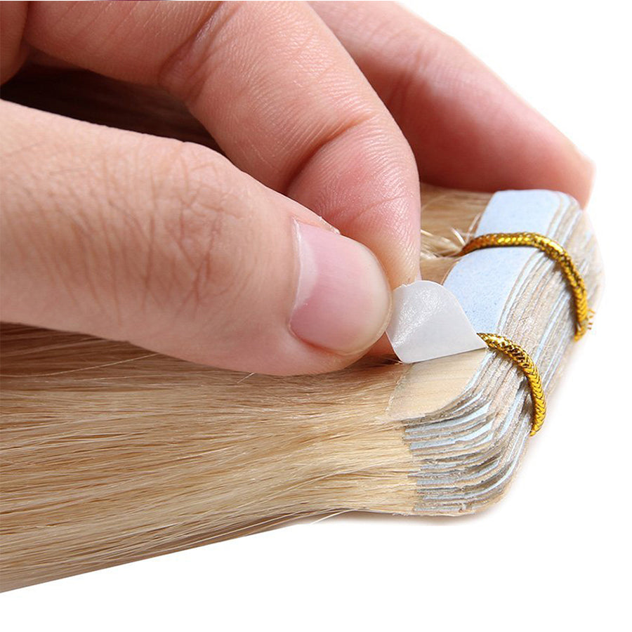 Tape in hair extensions