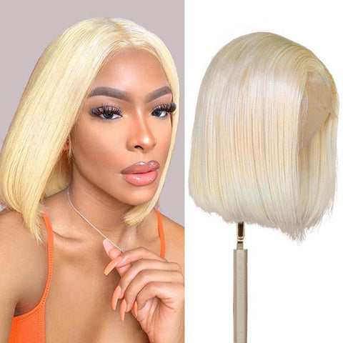 Blonde bob wig