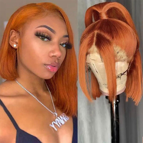 Ginger Bob Wig