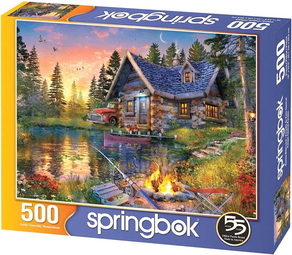 Sun Kissed Cabin Jigsaw Puzzle