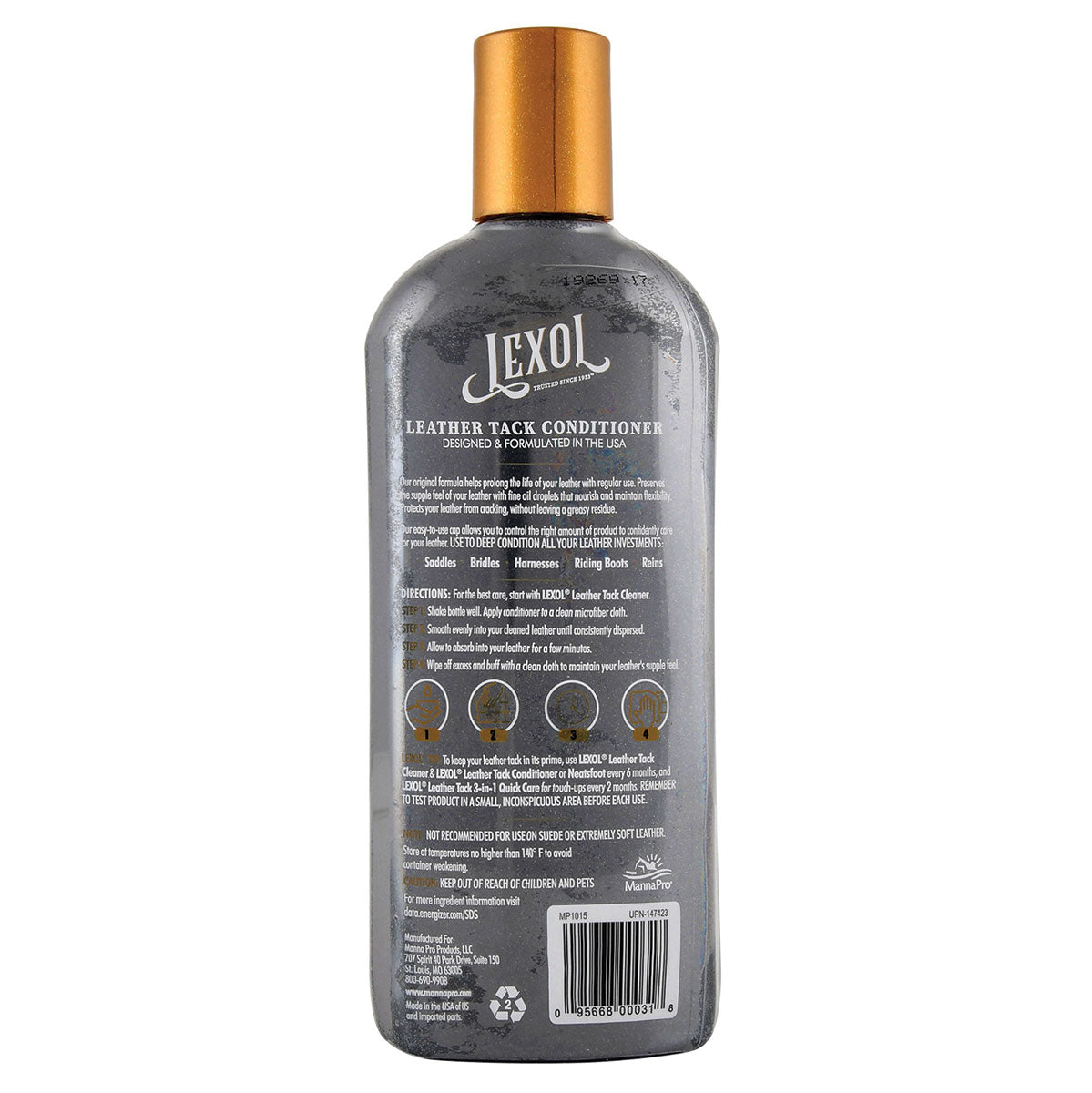 Lexol Leather Conditioner 16.9 oz Pour Bottle
