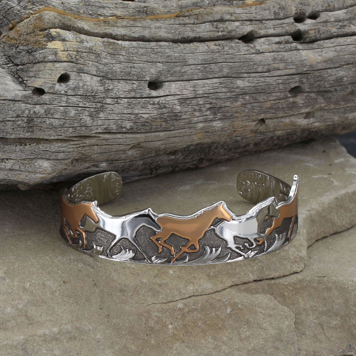 Montana Silversmiths Horse of a Different Color Vintage Bracelet