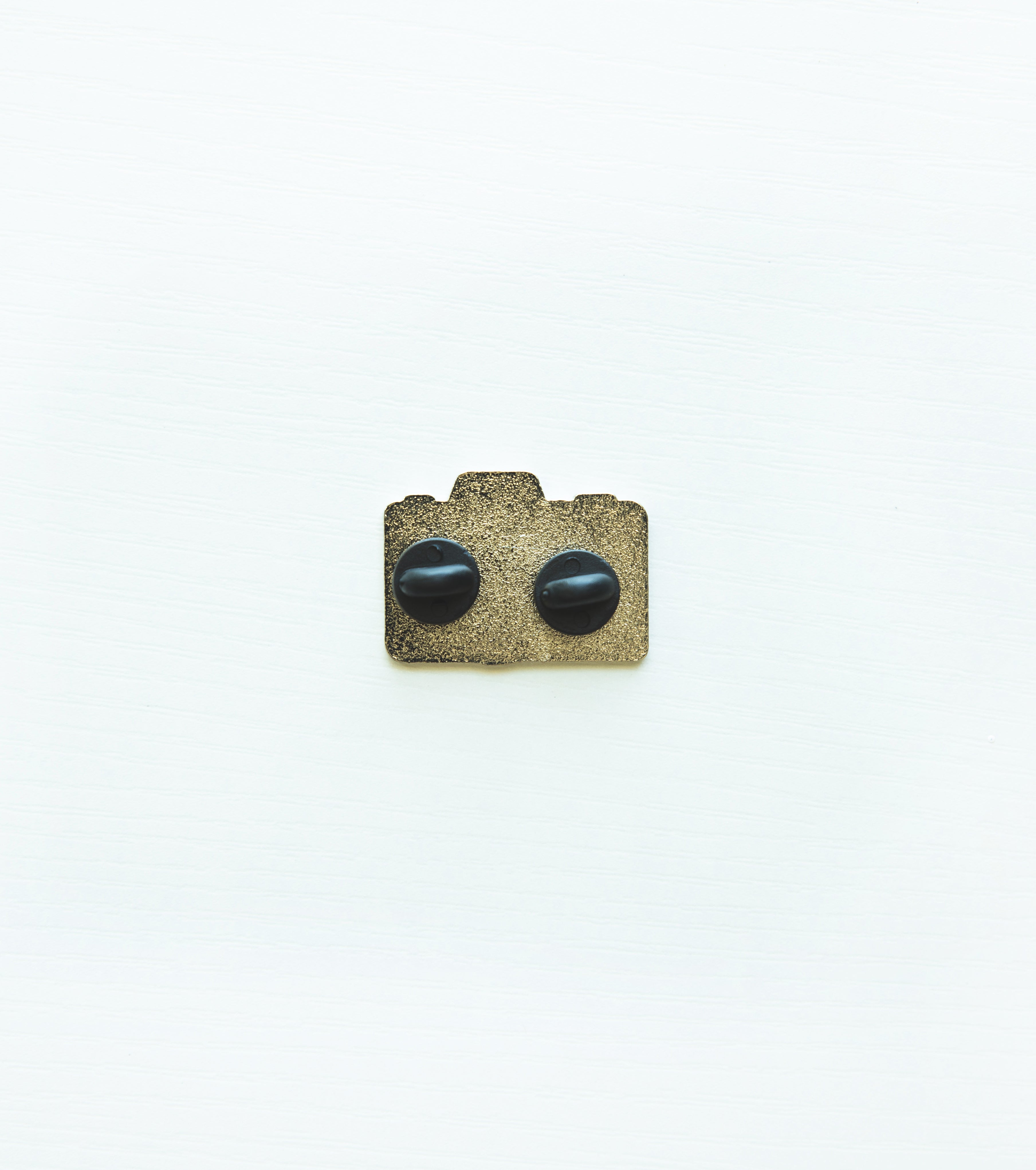 Camera Mountain Enamel Pin