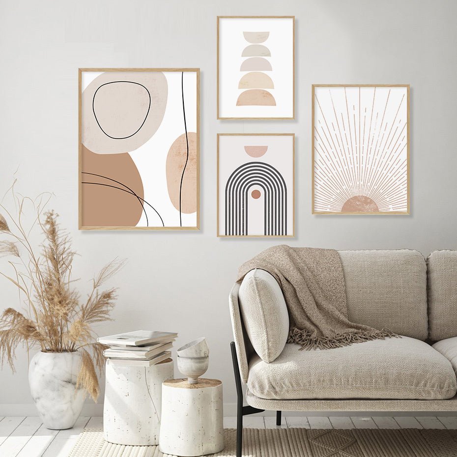 Abstract Boho Wall Art