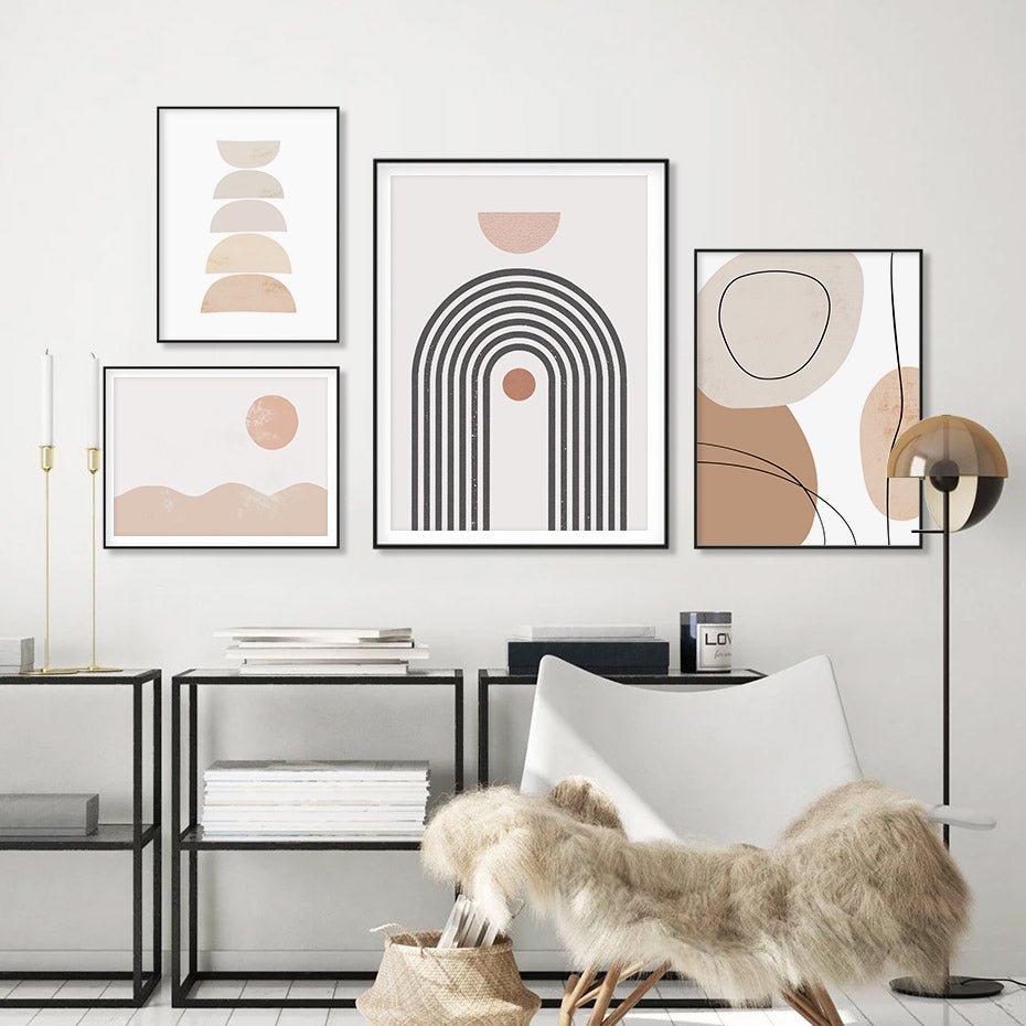 Abstract Boho Wall Art