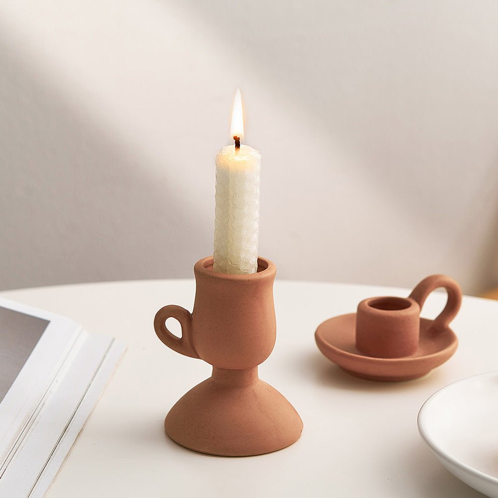 Ceramic Nordic Candle Holders
