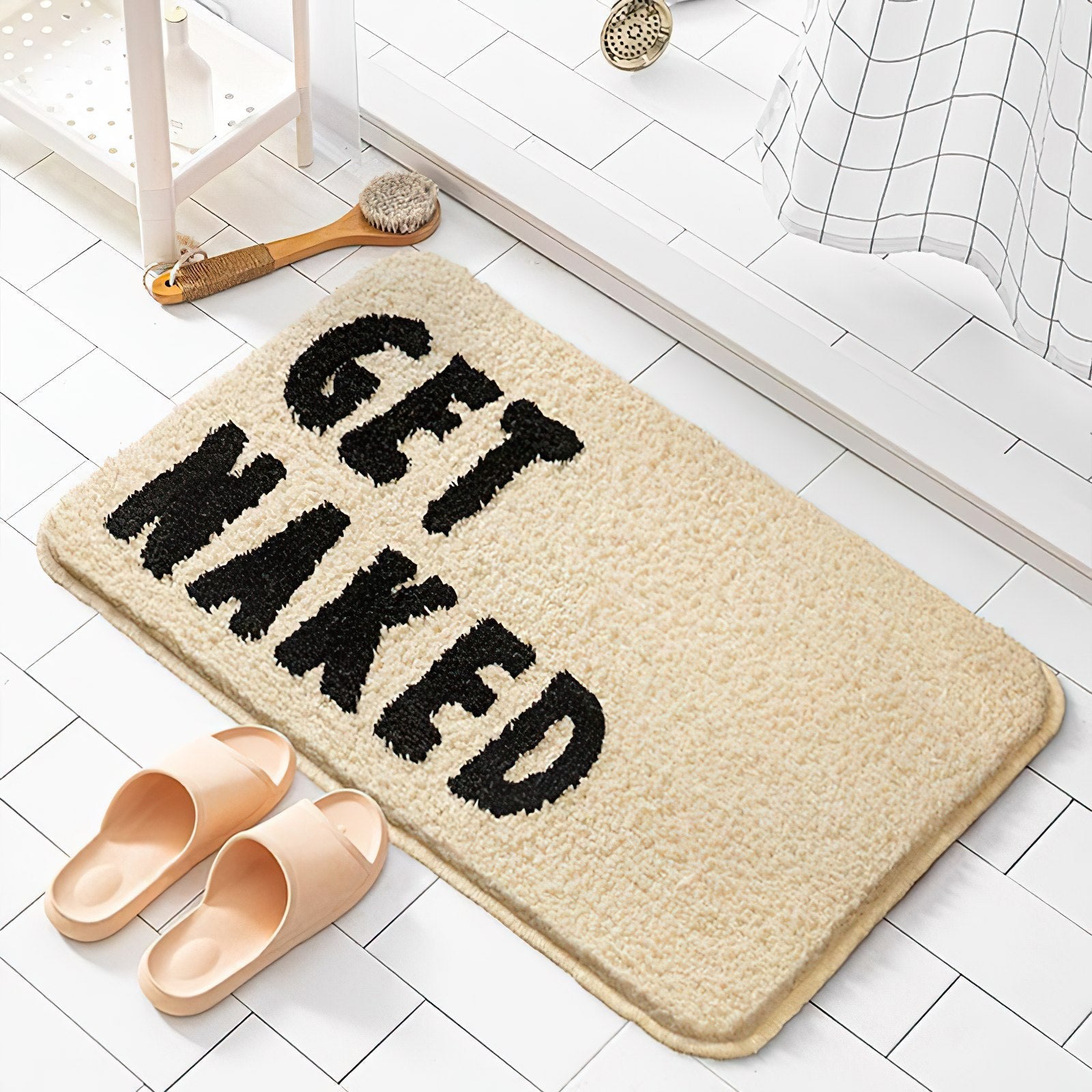 Get Naked Bathroom Mat