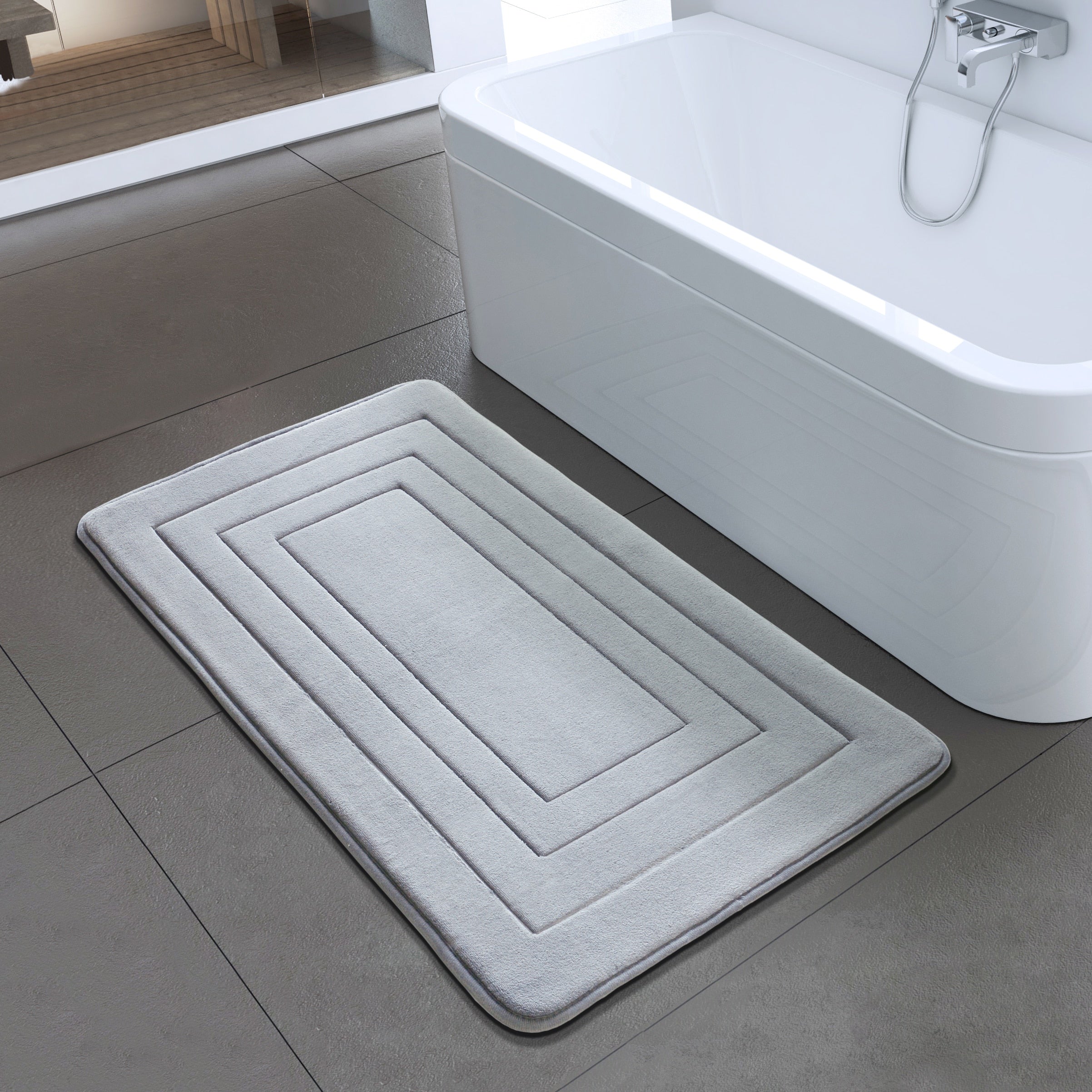 Non-slip Microfiber Bath Mat