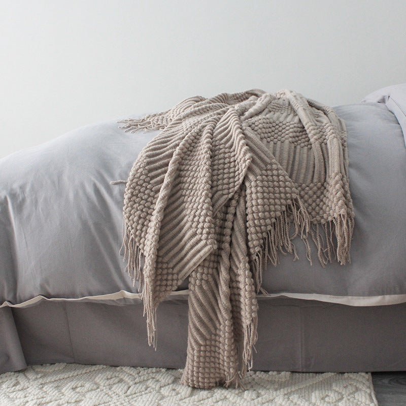 Soft Tassel Blanket