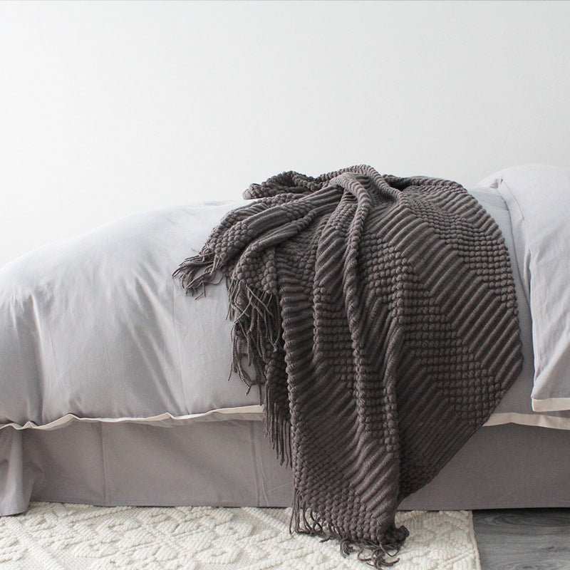 Soft Tassel Blanket