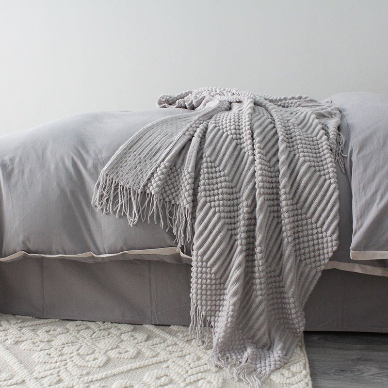 Soft Tassel Blanket