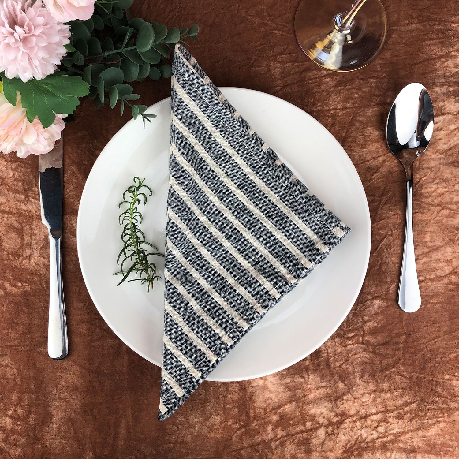 Striped Cloth Napkins (12pk)