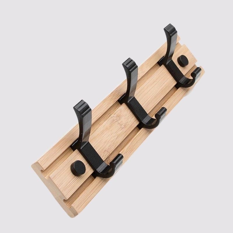 Wooden Wall Mounted Coat Rack