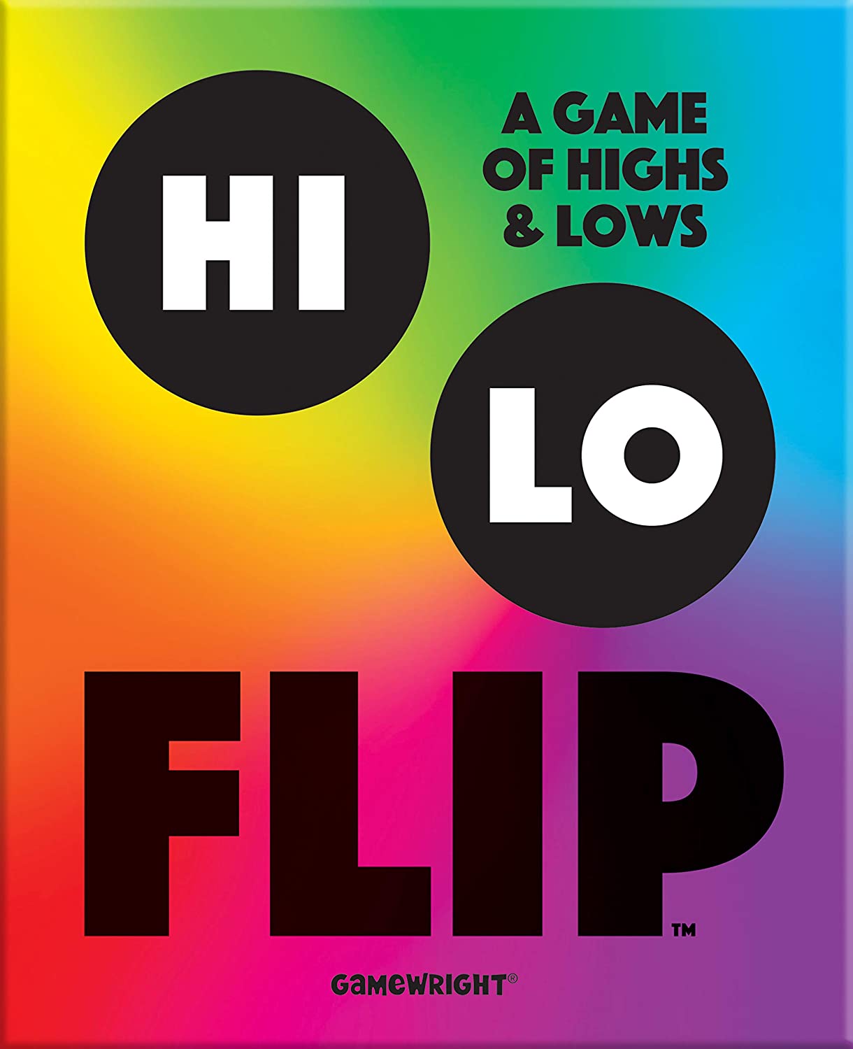 Hi Lo Flip A Card Game of Highs & Lows