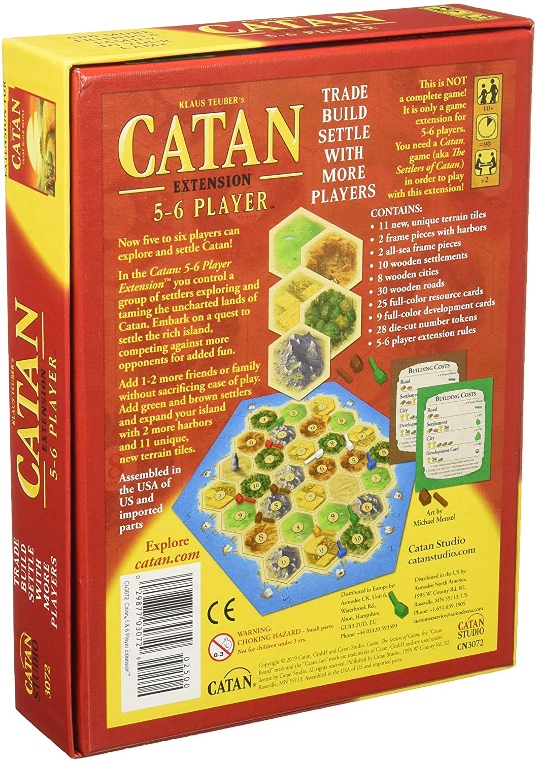 (damaged packaging) Catan Extension - 5-6 Player