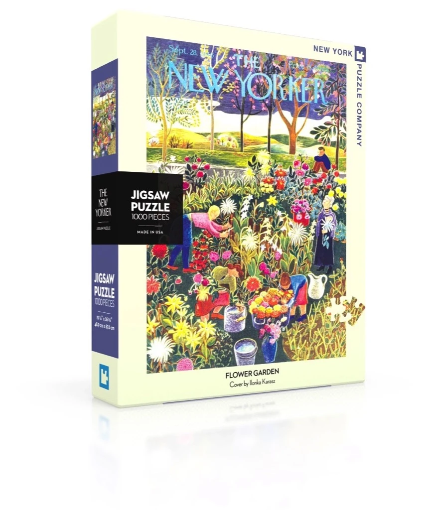 1000 Piece Jigsaw Puzzle | NY Flower Garden