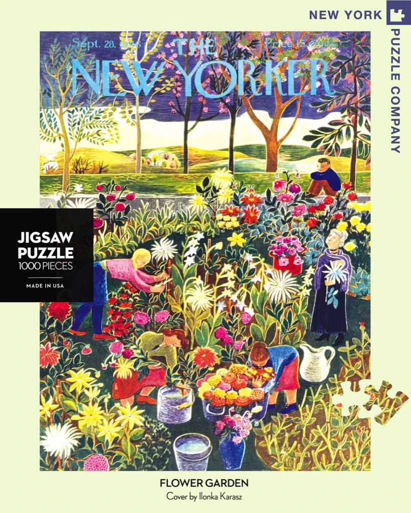 1000 Piece Jigsaw Puzzle | NY Flower Garden