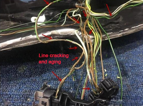 Diagnosis of vehicle open circuit