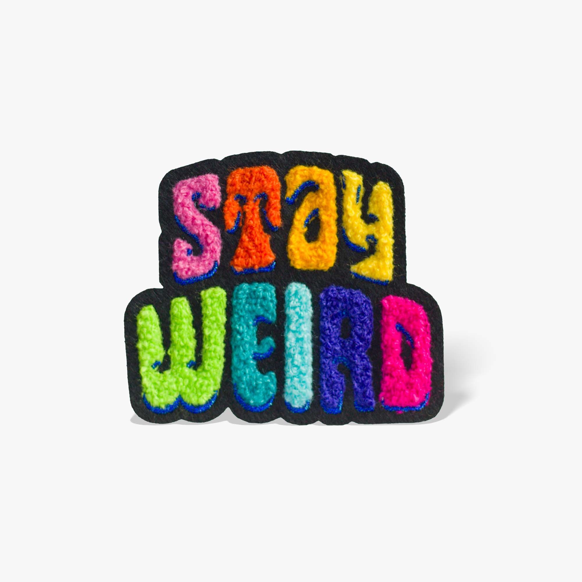 Stay Weird Vintage Chenille Patch