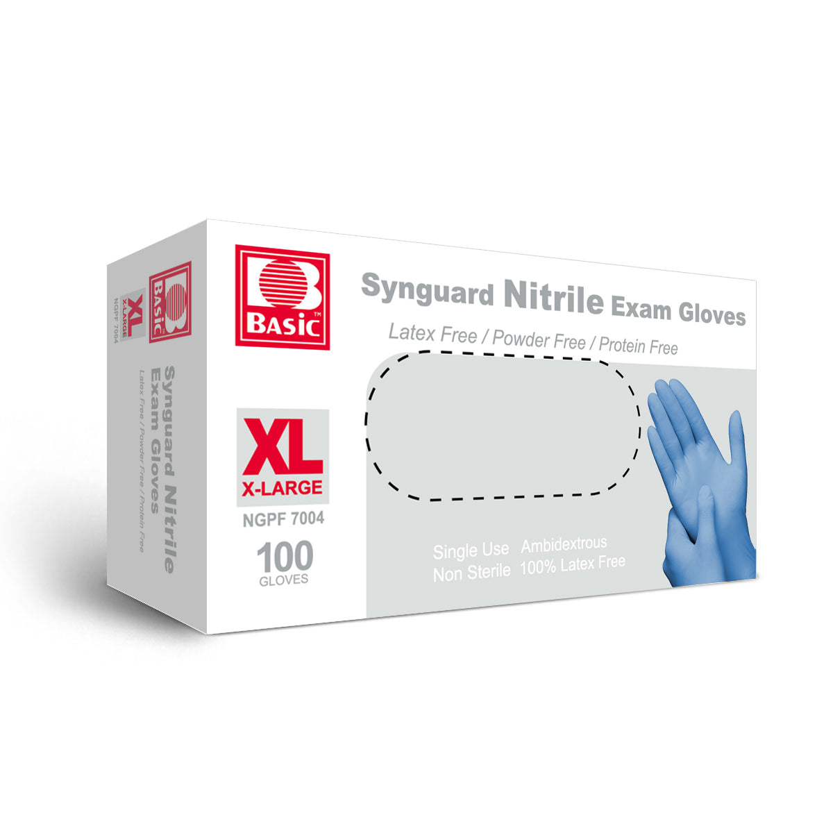 Synguard Nitrile Exam Gloves 100 pcs