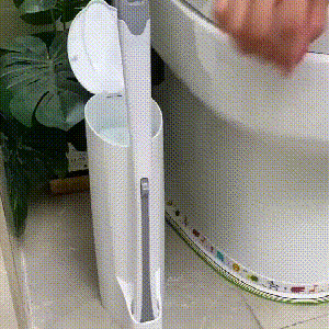 Replaceable Disposable Refill Heads Toilet Wand