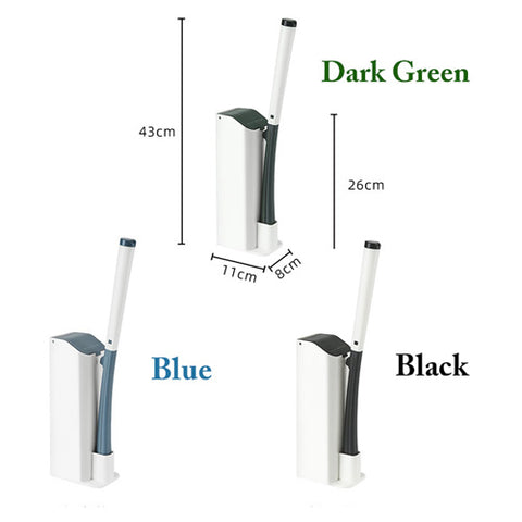 Replaceable Disposable Refill Heads Toilet Wand