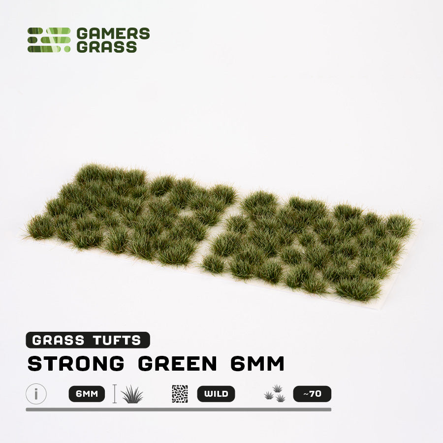 GamersGrass: Wild - Strong Green (6mm)