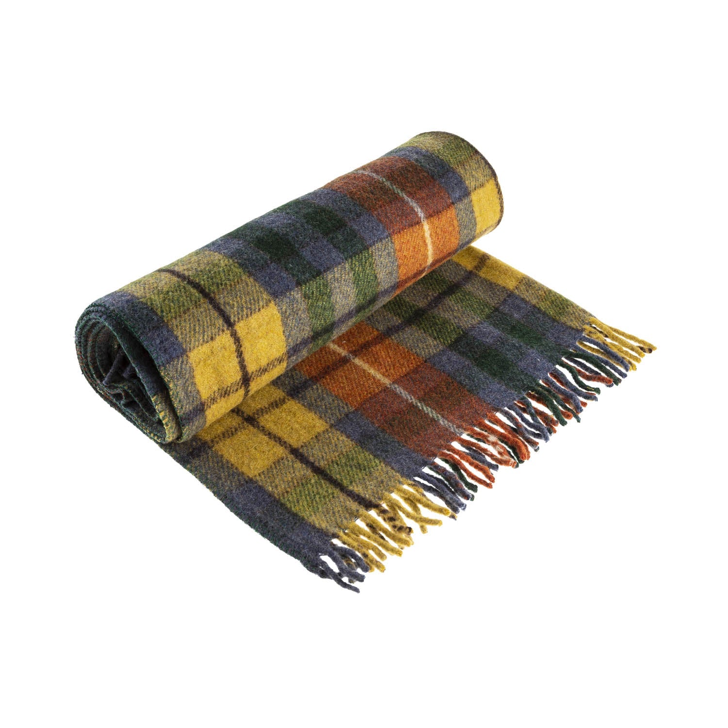 Wool Tartan Knee Blanket  Buchanan Antique