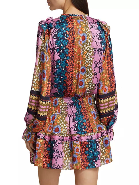 Makenna Dress Multicolor Boho - Ramy Brook