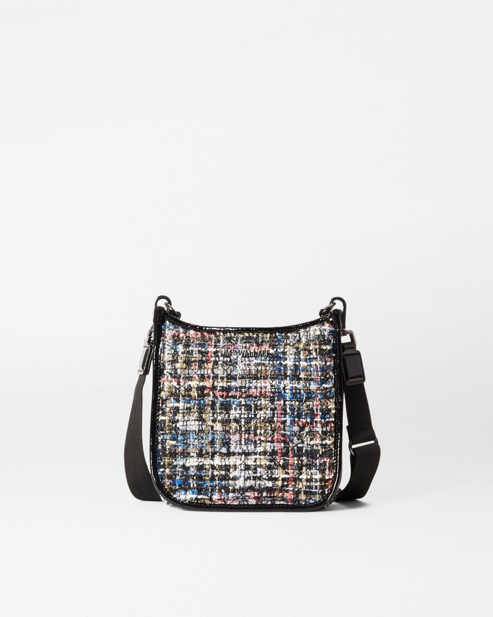 Small Box Crossbody Midnight Sparkle Boucle - MZ Wallace