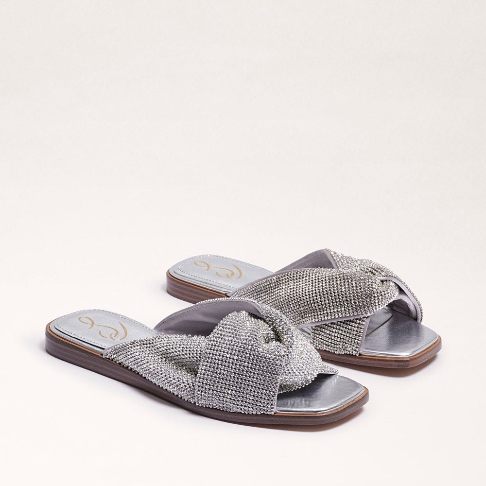 Issie Sandals Silver - Sam Edelman