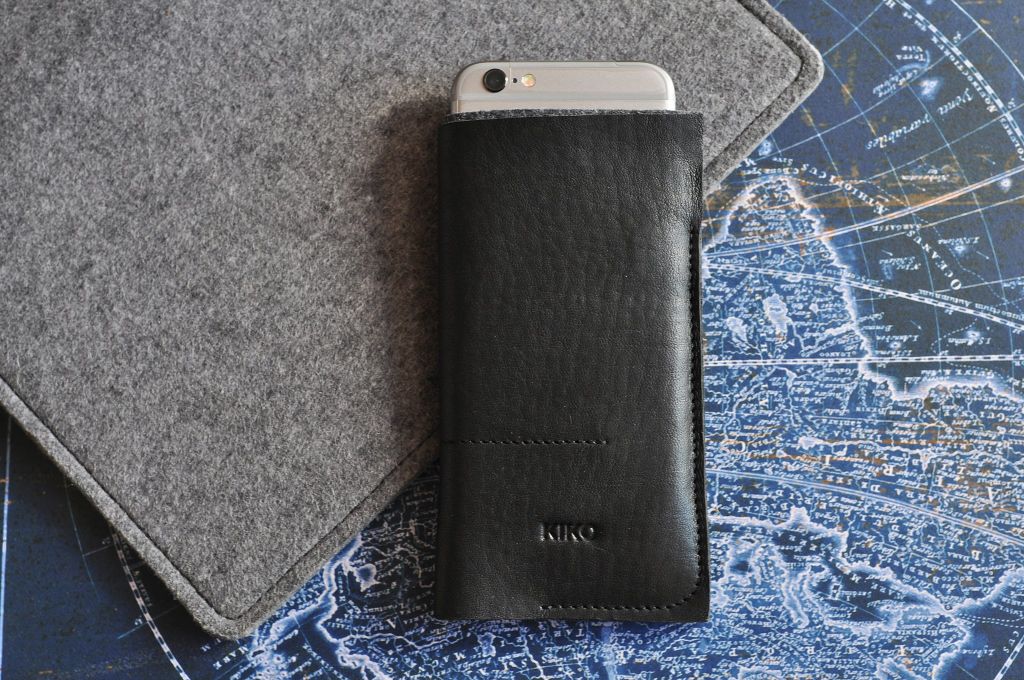 Leather iPhone Wrap - Kiko