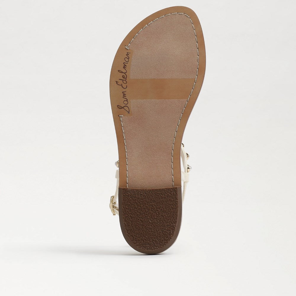 Gigi Pearl Thong Sandal Porcelain - Sam Edelman