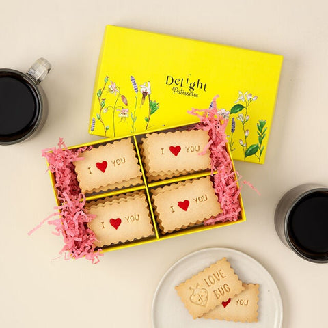 Custom Message Shortbread Cookies