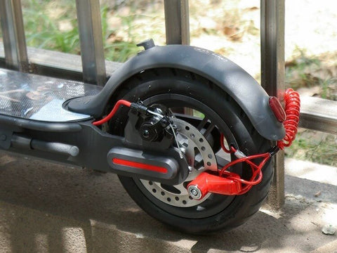 Electric Scooter Disc Lock