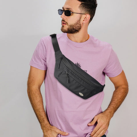 large fanny pack, plus size waist bag, crossbody bag, fanny pack for men