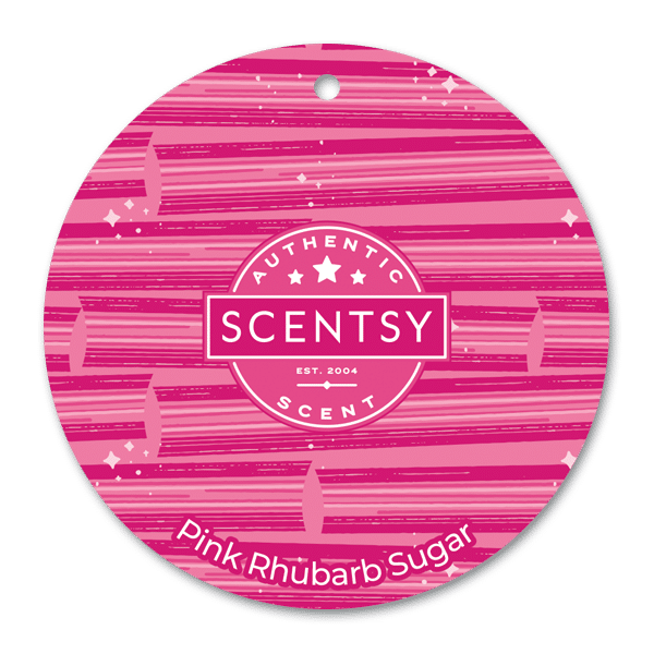 Scentsy ~ Scent Circle *Pink Rhubarb Sugar*