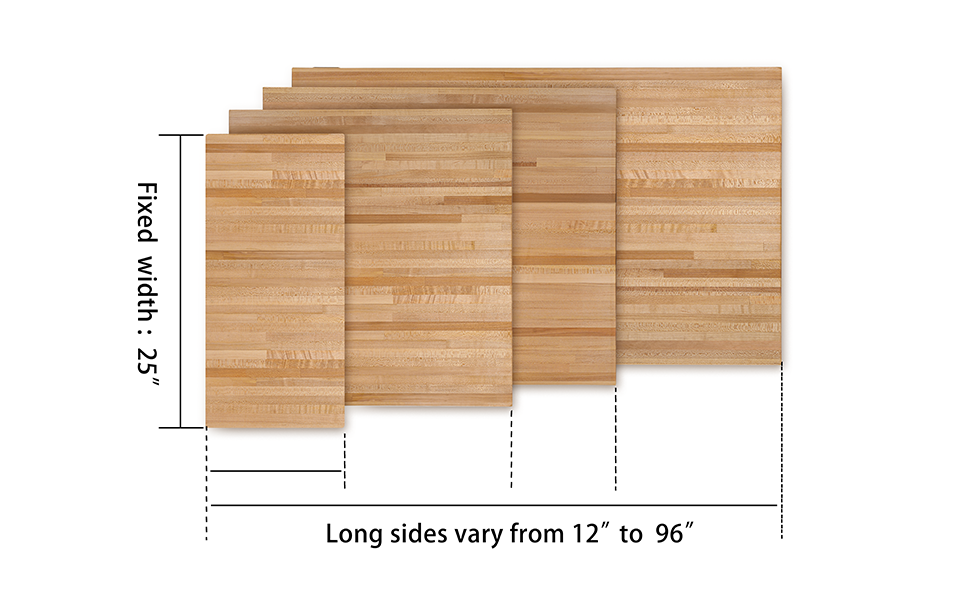 consdan butcher block counter top hard maple