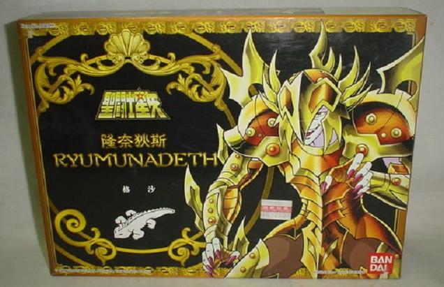 Bandai Saint Seiya Poseidon Myth Gold H.K. 6 Vintage Plastic Action Figure Set