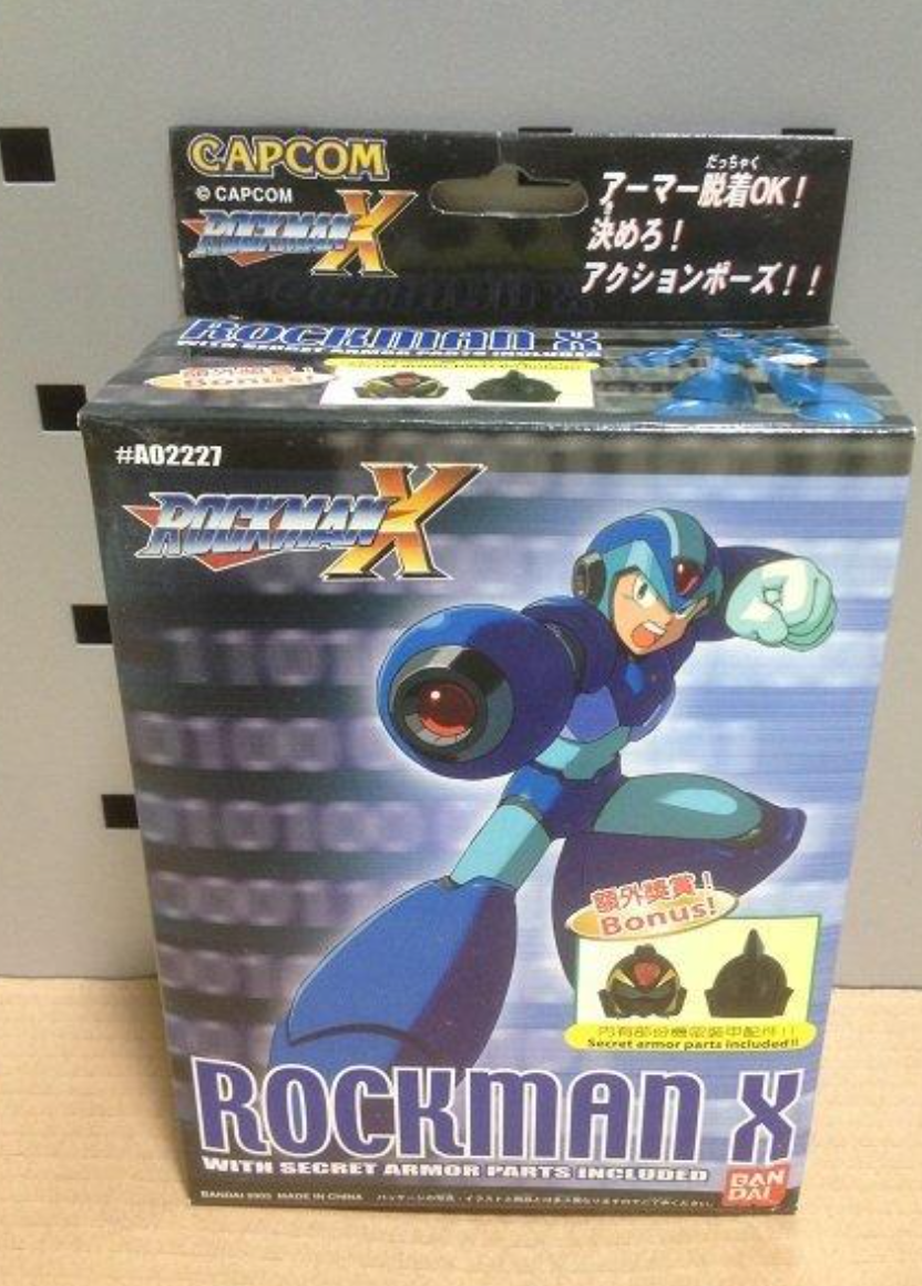 Bandai Capcom #A02227 Mega Man Rockman X Model Kit Figure