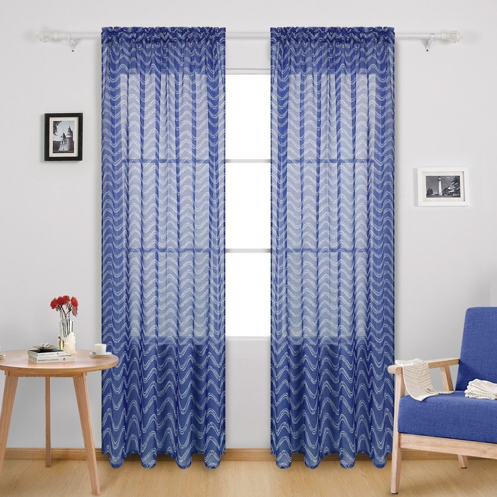 Rod pocket curtains