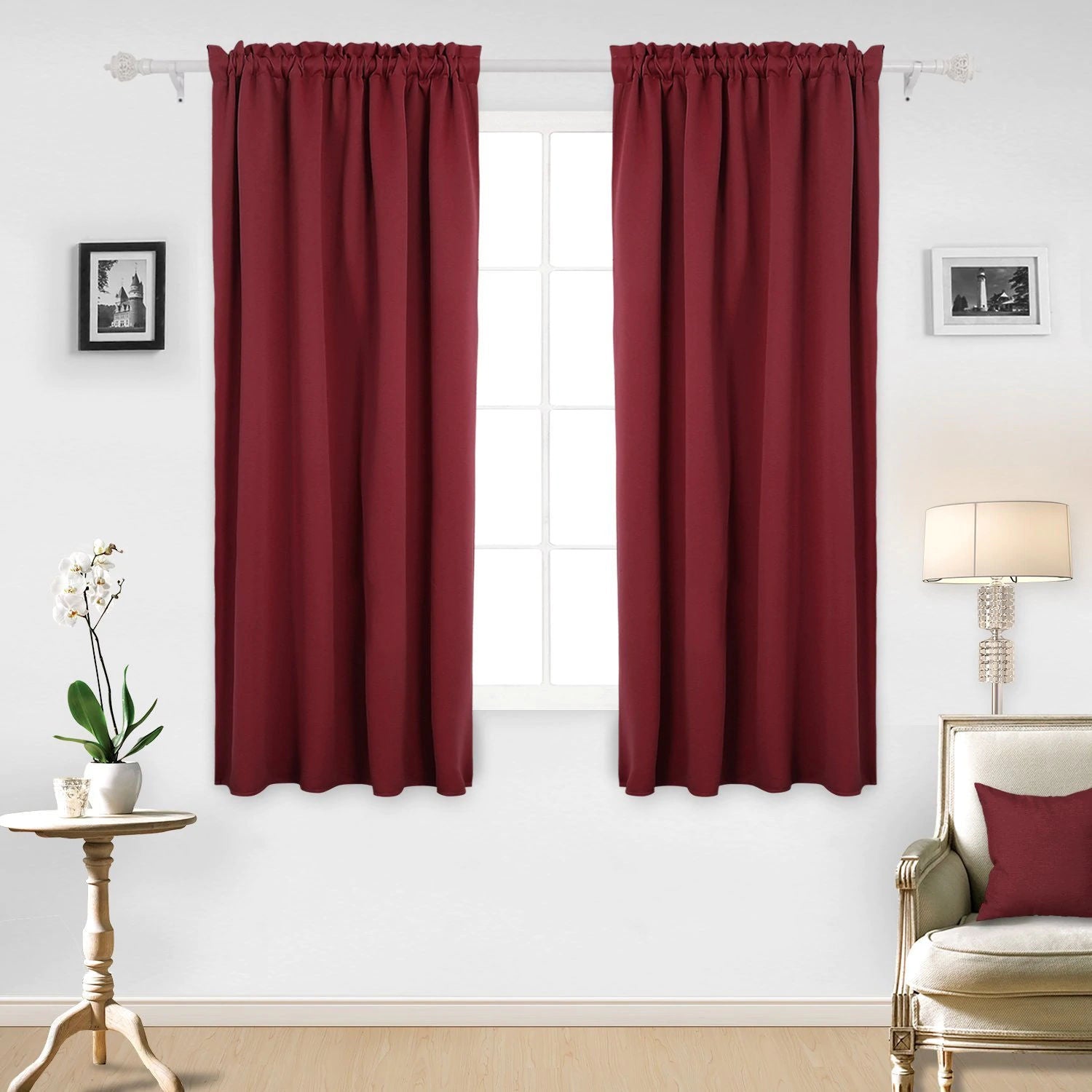 Red Curtains For Every Room Deconovo Us