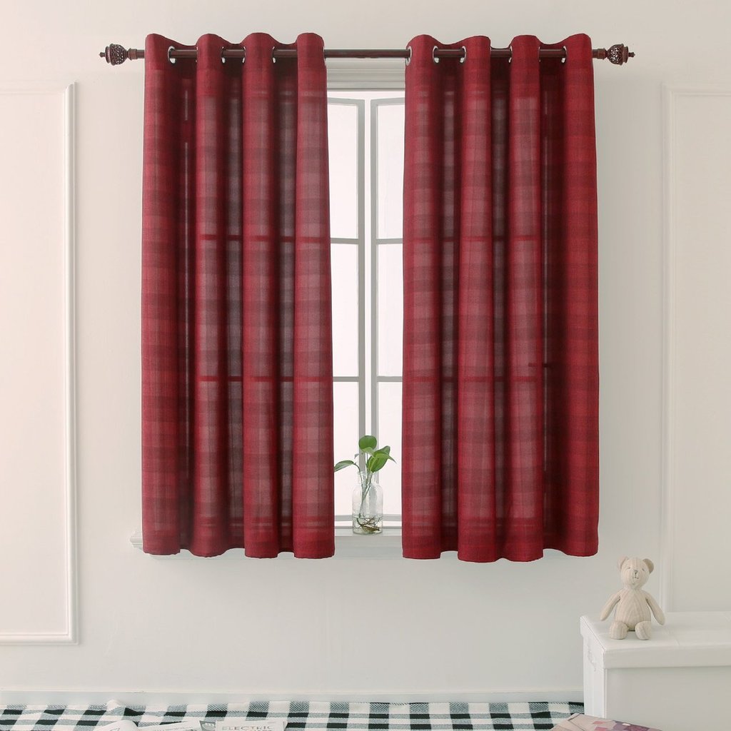 Red Curtains For Every Room Deconovo US