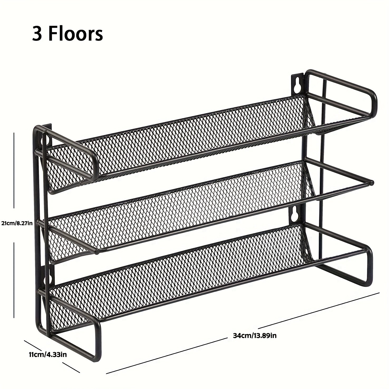 1pc/ 1 Set, Spice Rack Organizer, Seasoning Bottle Storage Rack, Spice Rack Organizer For Cabinet, 3/4-Tier Spice Organizer, Seasoning Bottle Storage Rack, Seasoning Organizer For Countertop, Cabinet, Kitchen, Pantry, Cupboard, Kitchen Accessaries