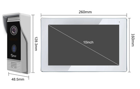 10-inch Wifi Video Intercom FHD 1080P Color Touch Screen Outdoor Doorbell –  Zhongshan Anjielo Smart Technology Co., Ltd