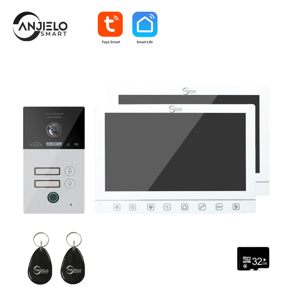 Tuya Video Intercom For Home WIFI Video Intercom For Apartment 1080P Video Doorphone Call 1/2/3 Floors WIFI Doorbell Camera