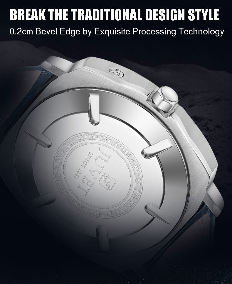 JUVET 7007 A1 Moon Phase Watch for Men