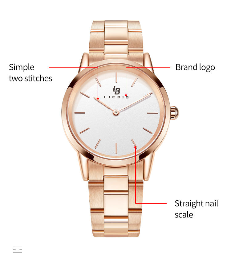 LIEBIG L2009 Branded Couple Watch Set