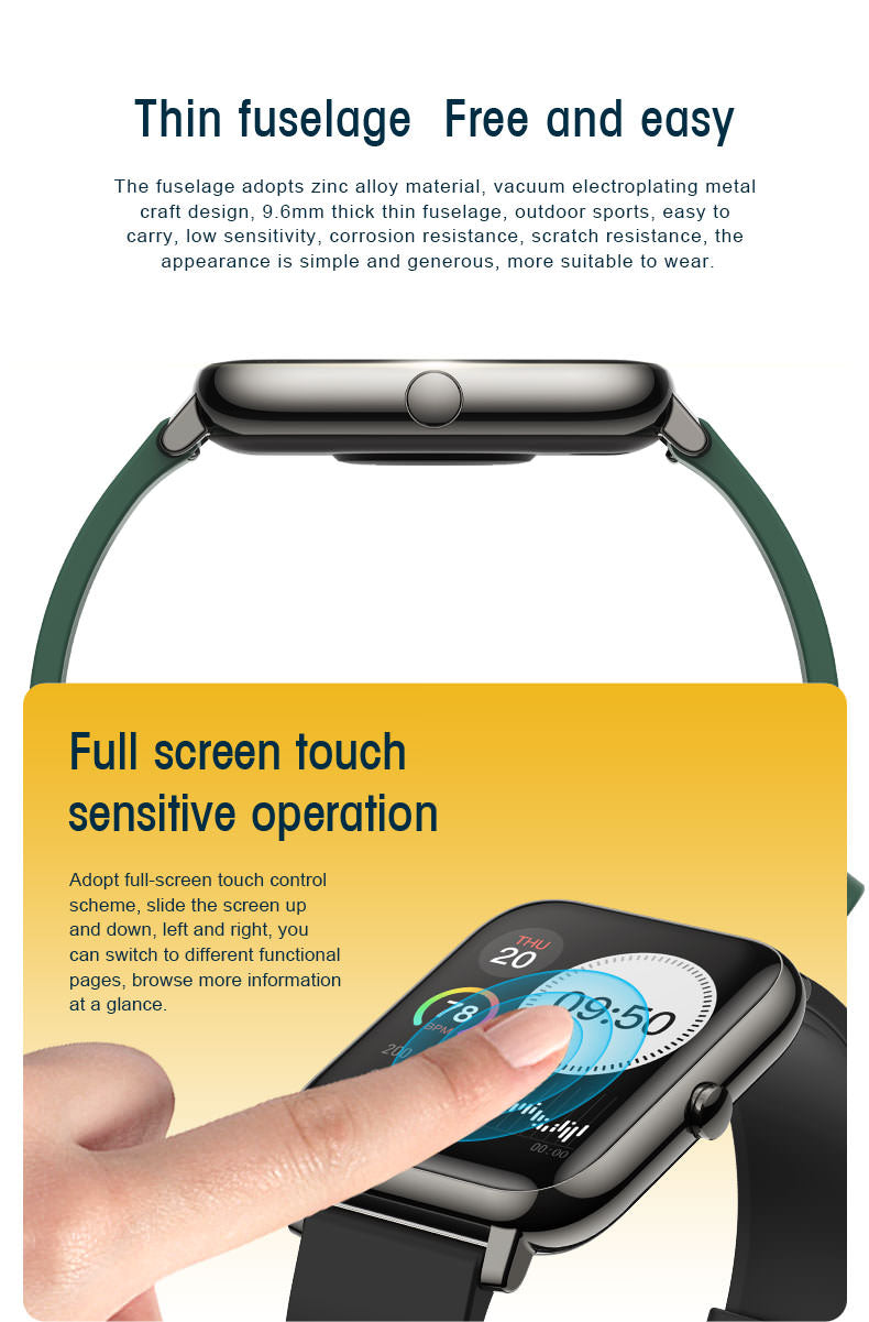 SKMEI P22 Waterproof Smart Watch Touch Screen IP67