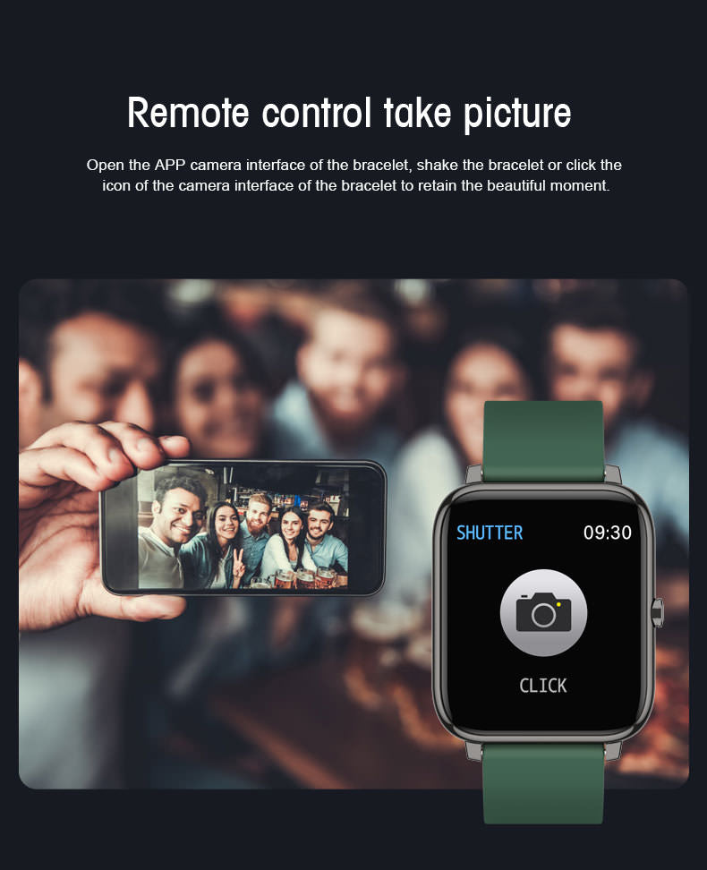 SKMEI P22 Waterproof Smart Watch Touch Screen IP67
